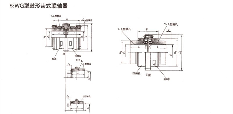 WG型鼓形齒聯(lián)軸器